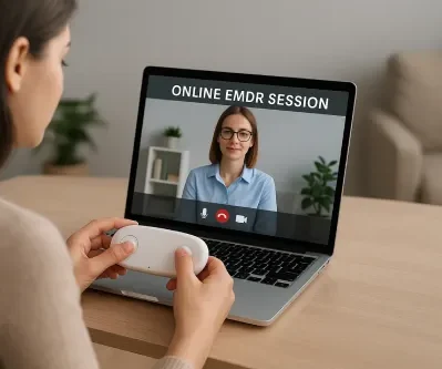 An online EMDR session